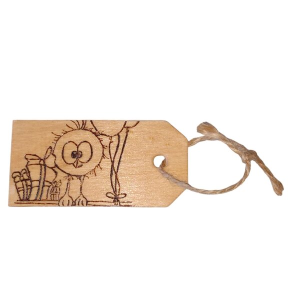 🎯 10 for $10 / Handmade Wood Burned Gift Tag - Picture 6 of 9